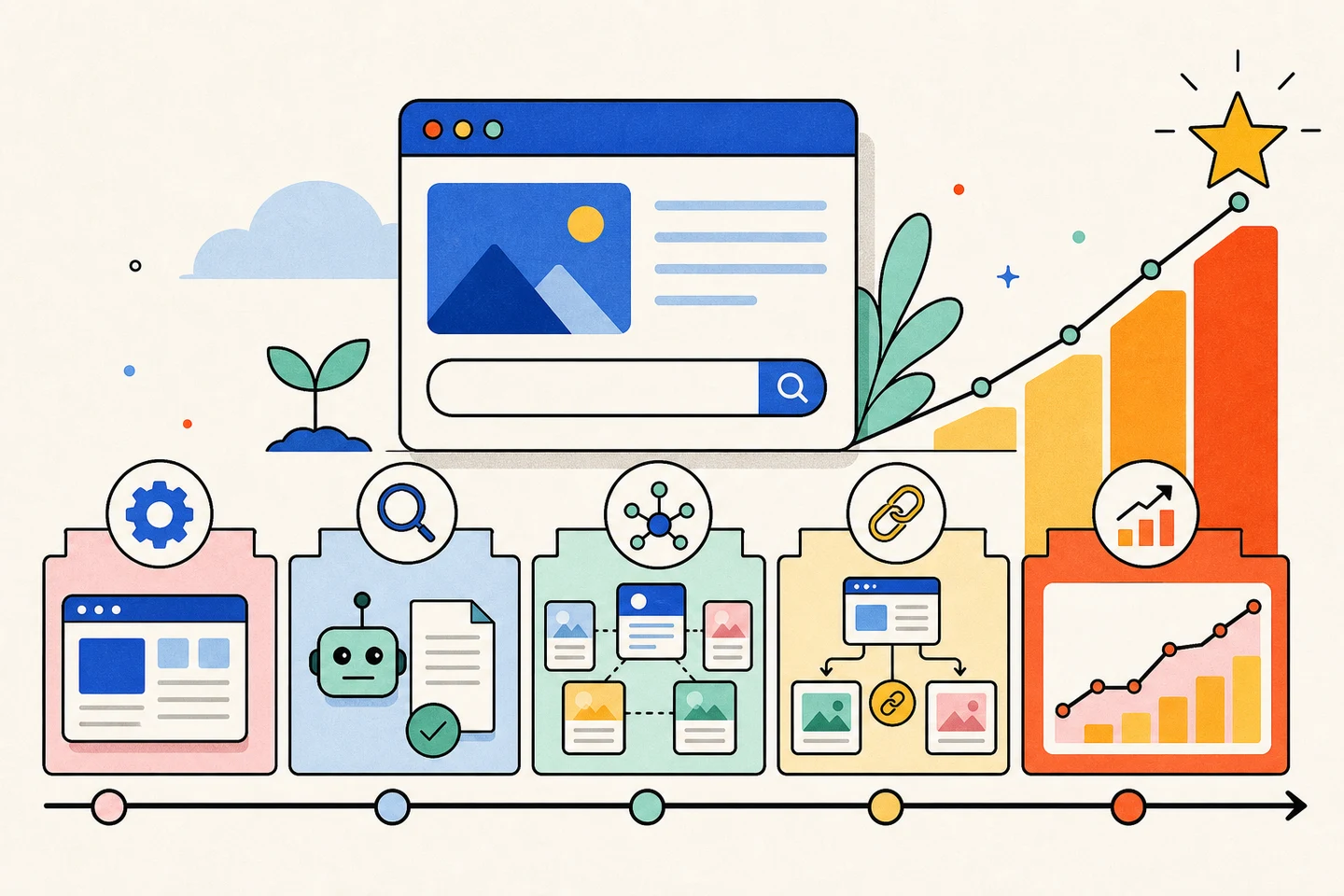 SEO молодого сайта: техническая база, индексация, контент и рост видимости
